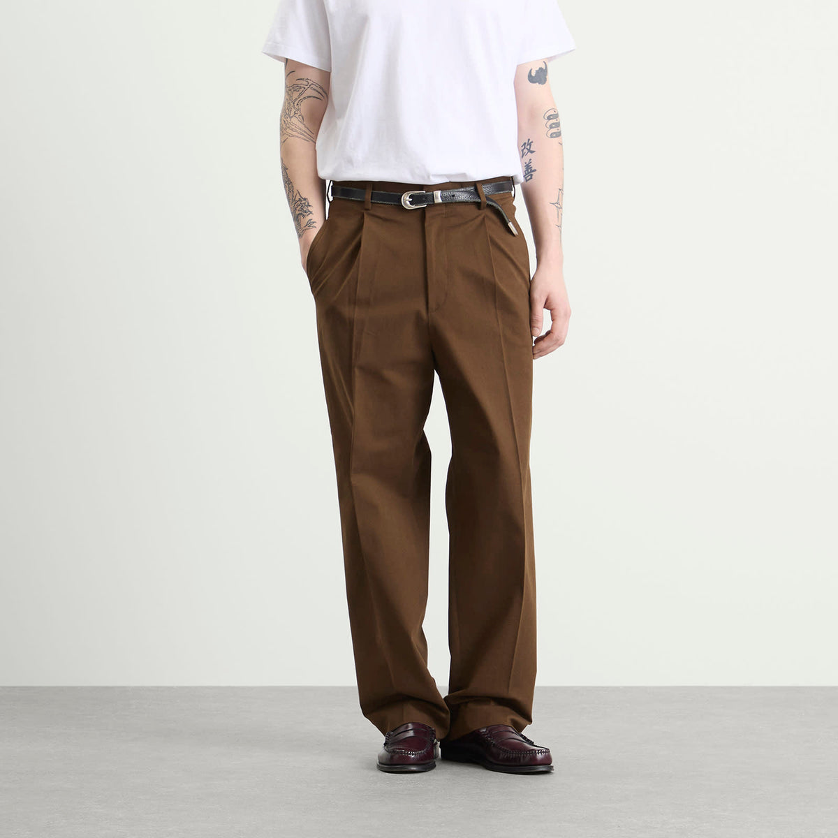 Le Père Pleated Trousers
