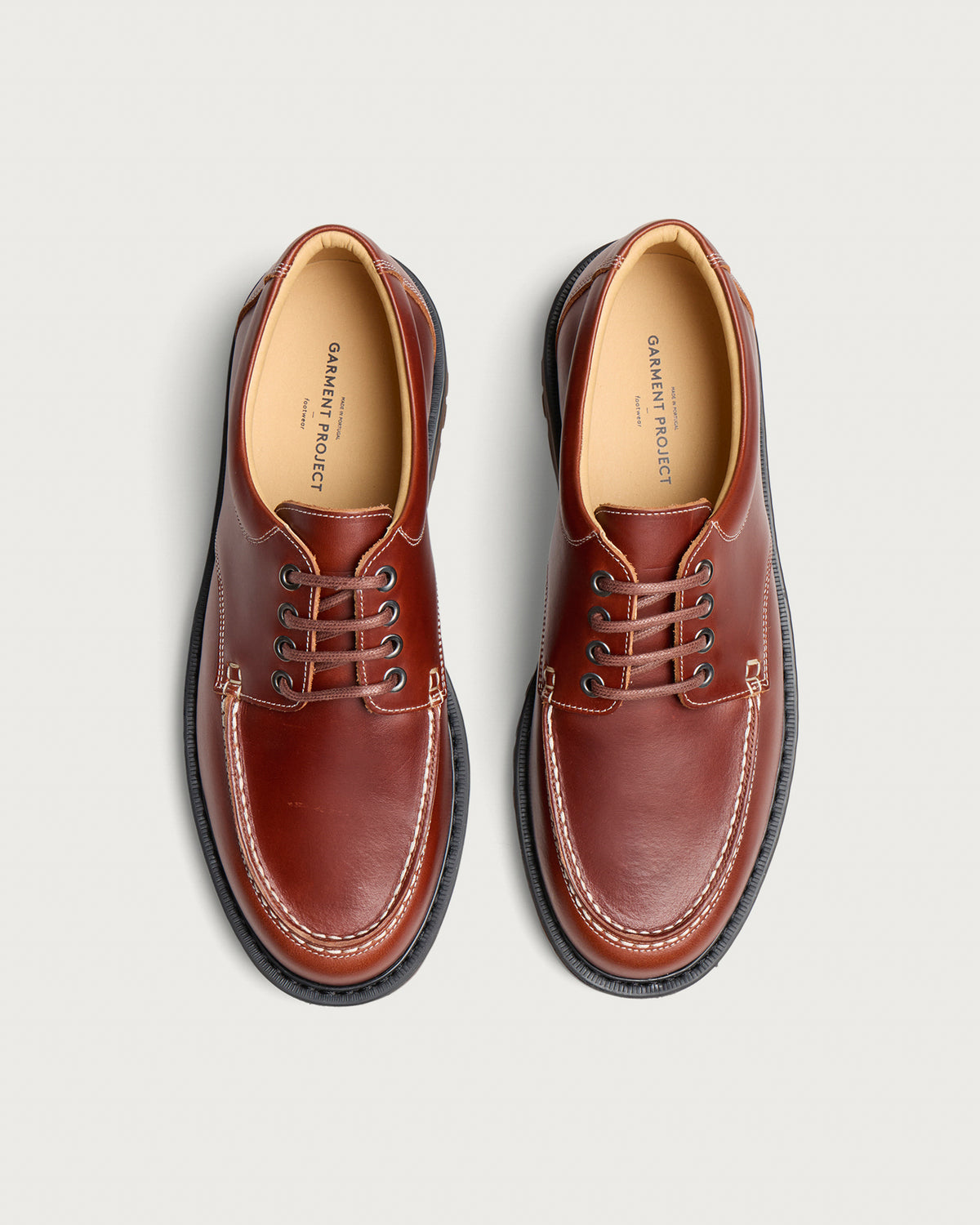 Garment Project Pete Moc Toe Derbie