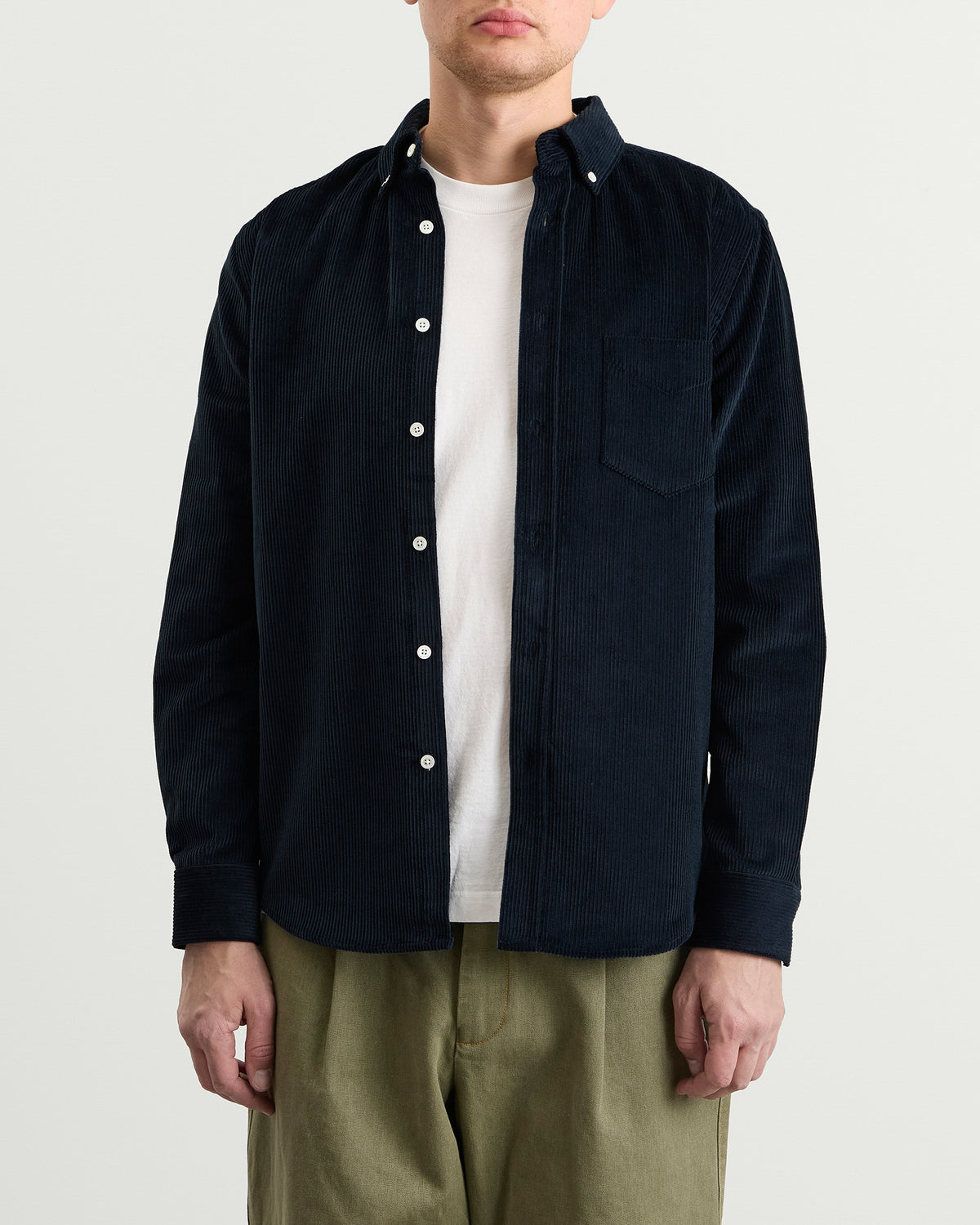 Portuguese Flannel Lobo Button Down Corduroy Shirt