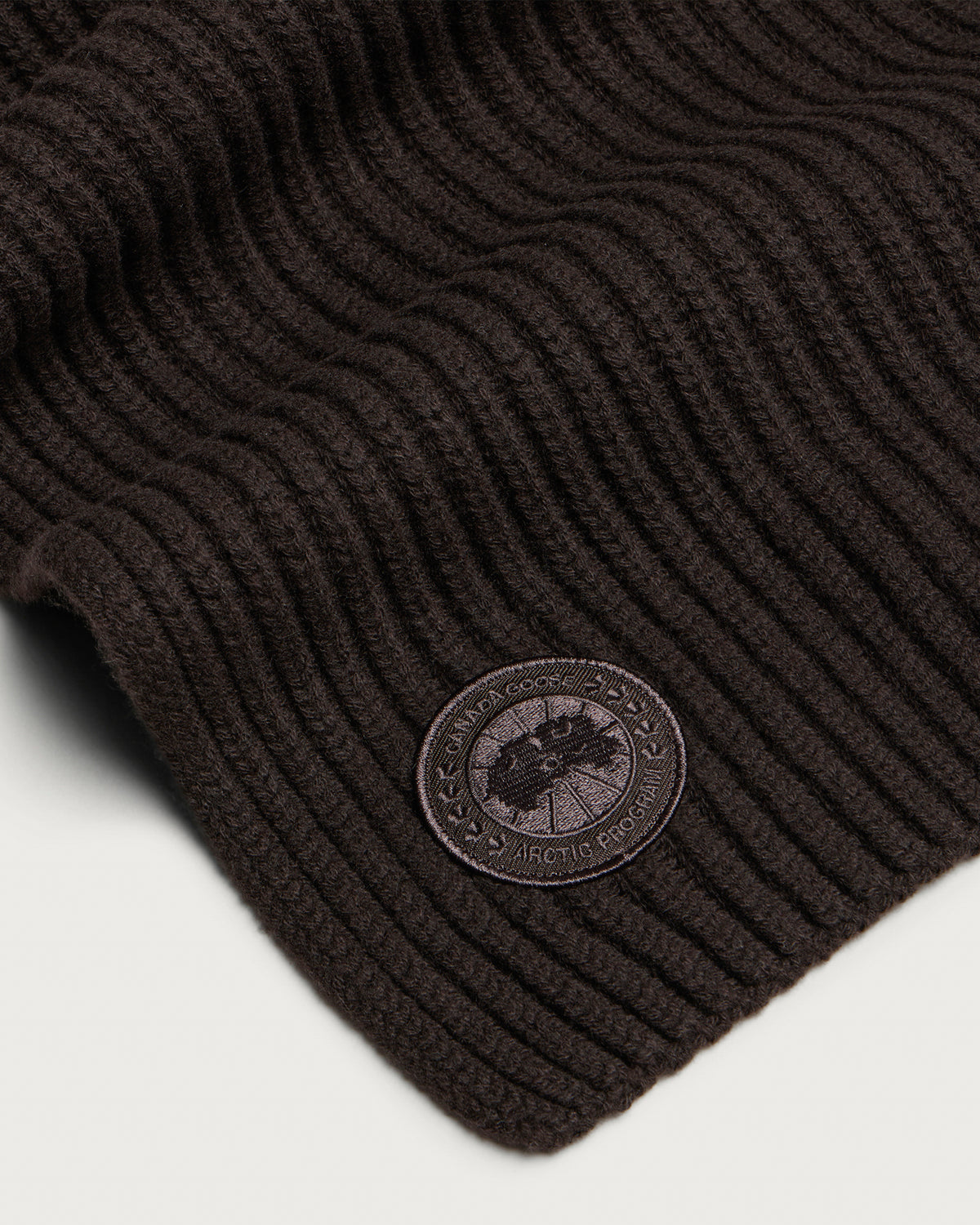 Canada Goose Cashmere Blend Rib Scarf