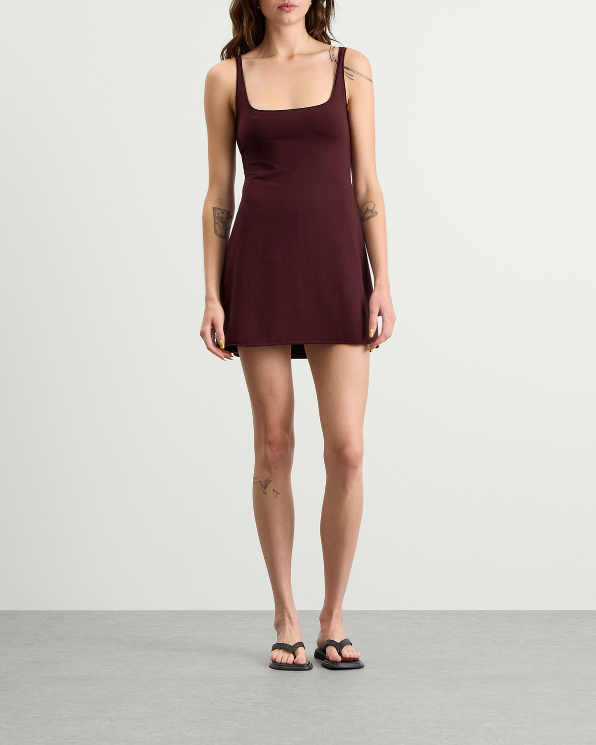 SKIMS Cotton Jersey Mini Dress