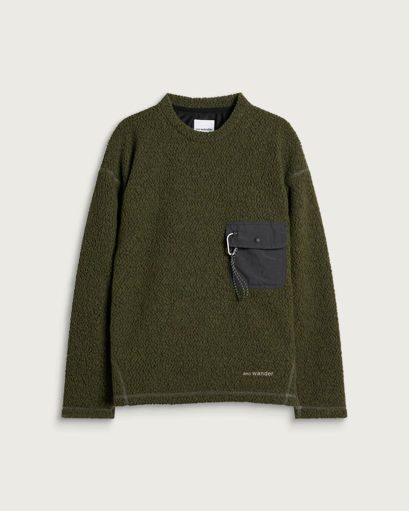 and Wander Re Wool JQ Crew Sweatshirt