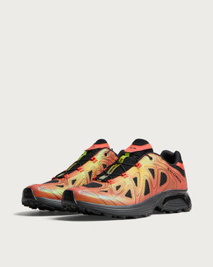 Salomon XT-Whisper Void Sneaker Chili, Black & Acid Lime – END.