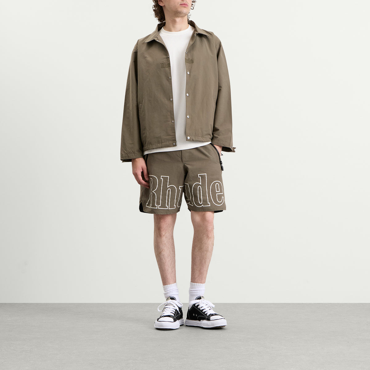 Rhude Logo Coaches Jacket
