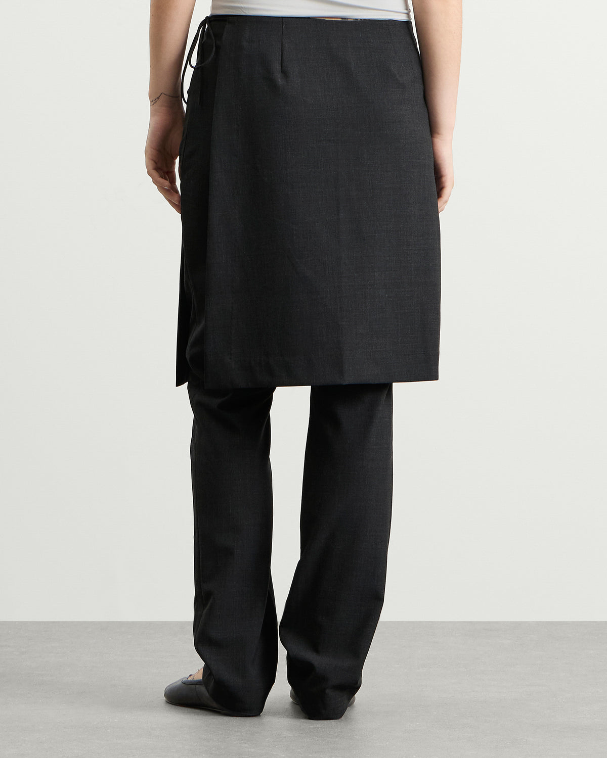 St. Agni Wool Sarong Pants