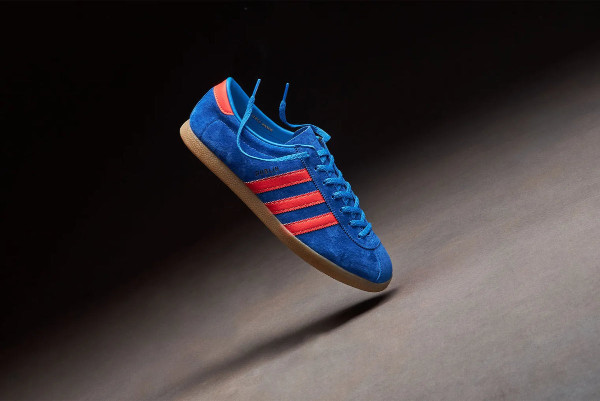 The adidas Dublin sneakers.