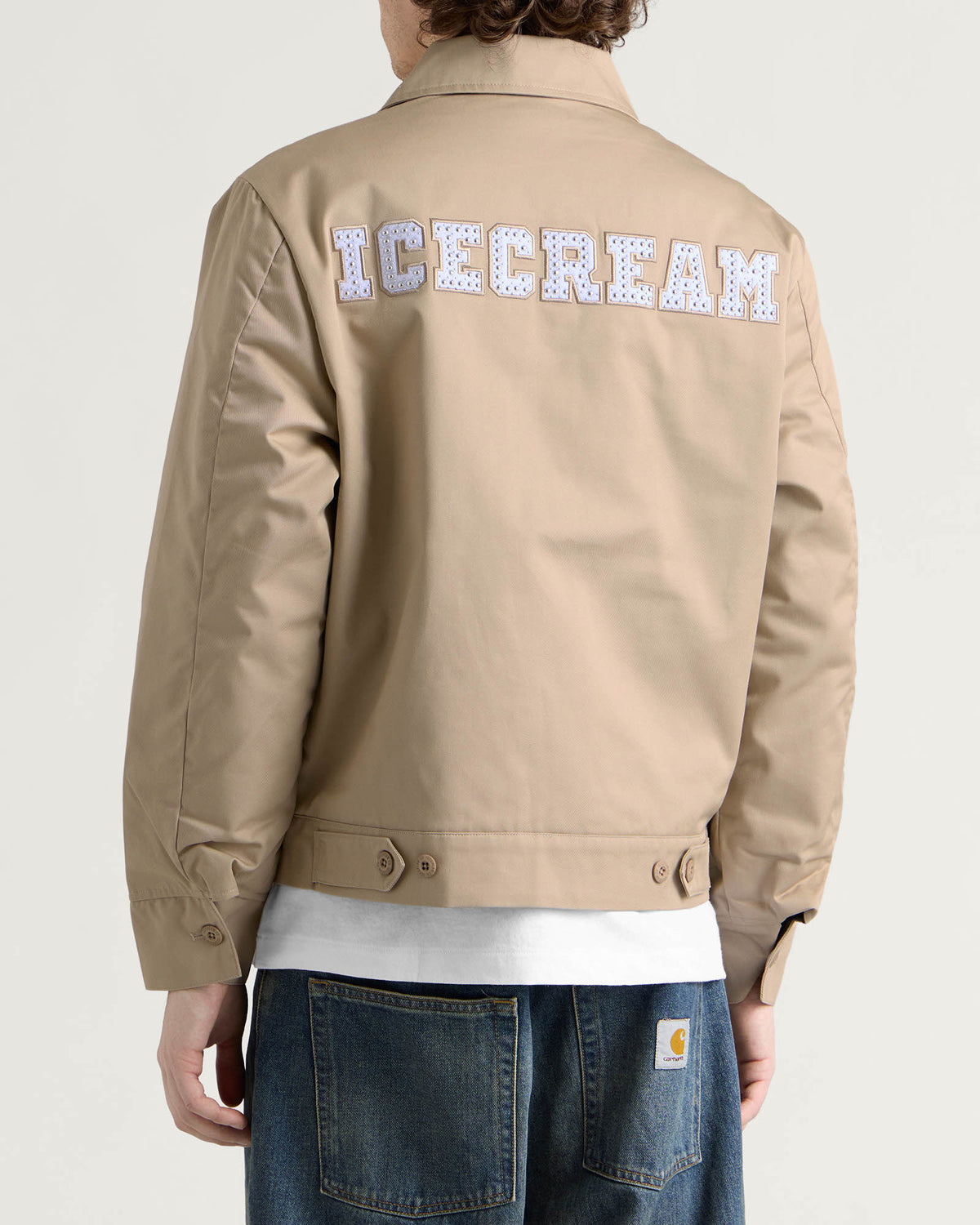 ICECREAM Cone Man Embellished Work Jacket