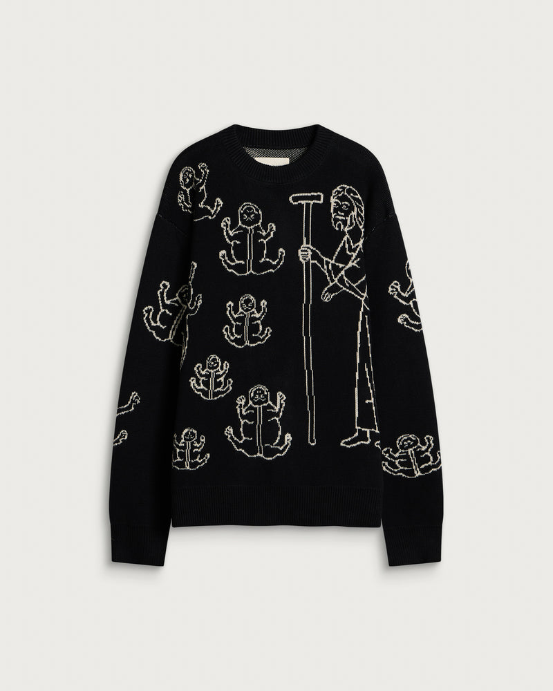 Heresy Frogs! Knit Jumper