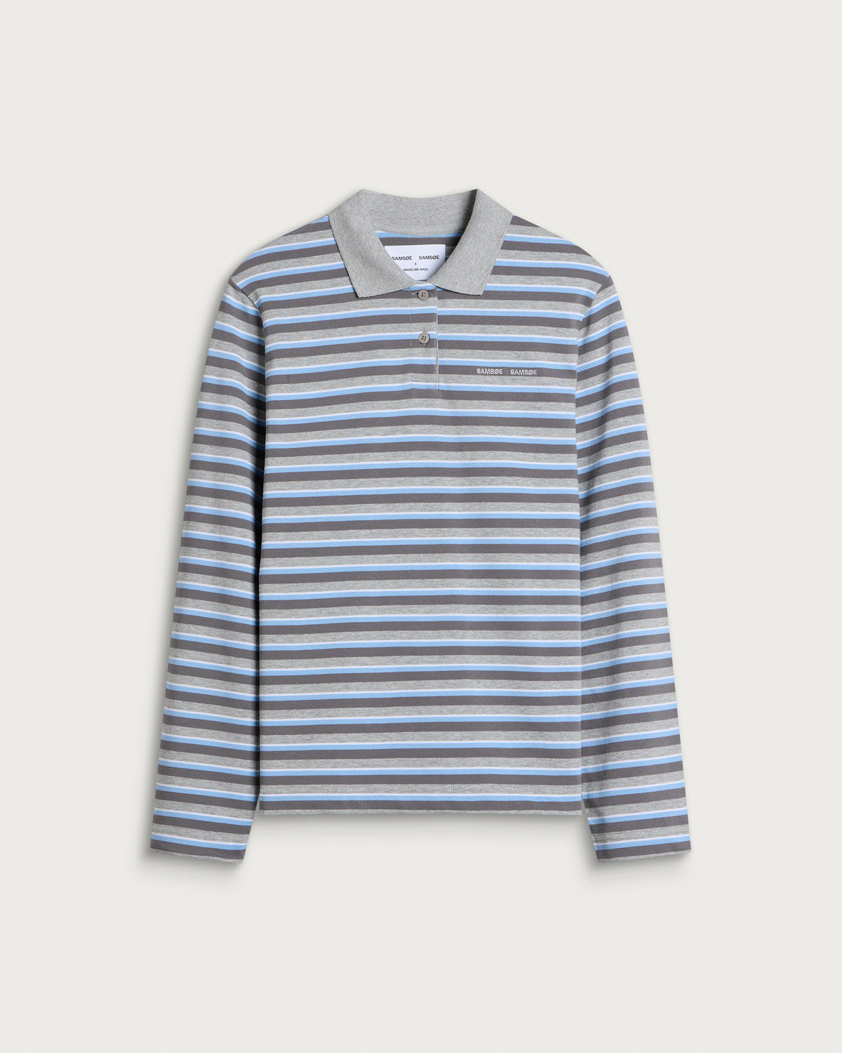 SamsÃ¸e SamsÃ¸e x Madeline Argy Sadover Long Sleeve Polo