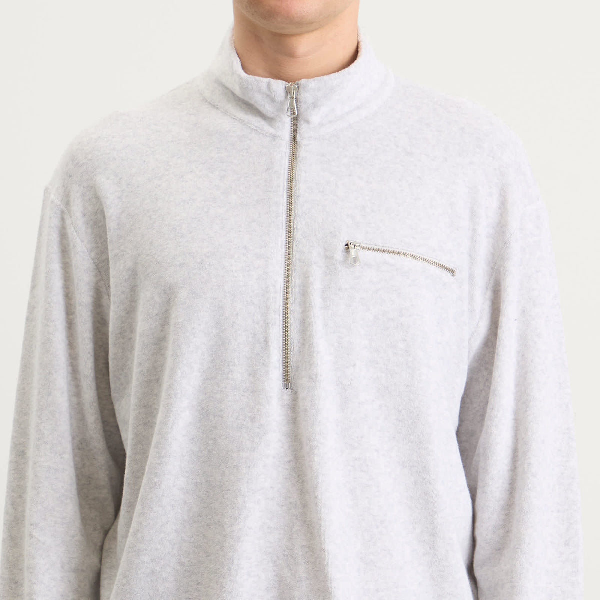 MKI Towelling Quarter Zip