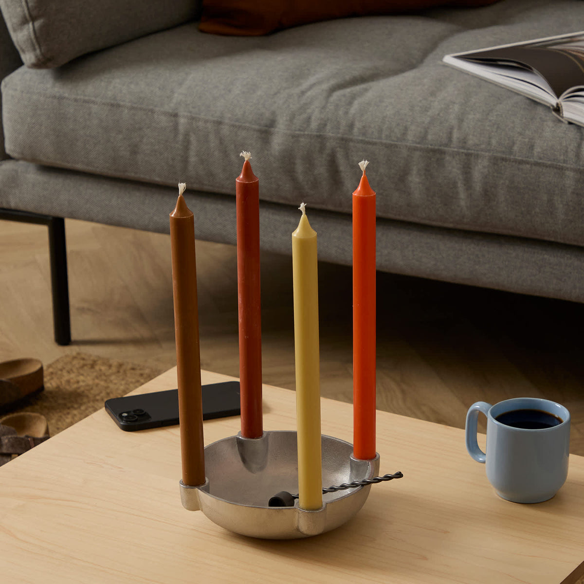ferm LIVING Bowl Candle Holder - Medium