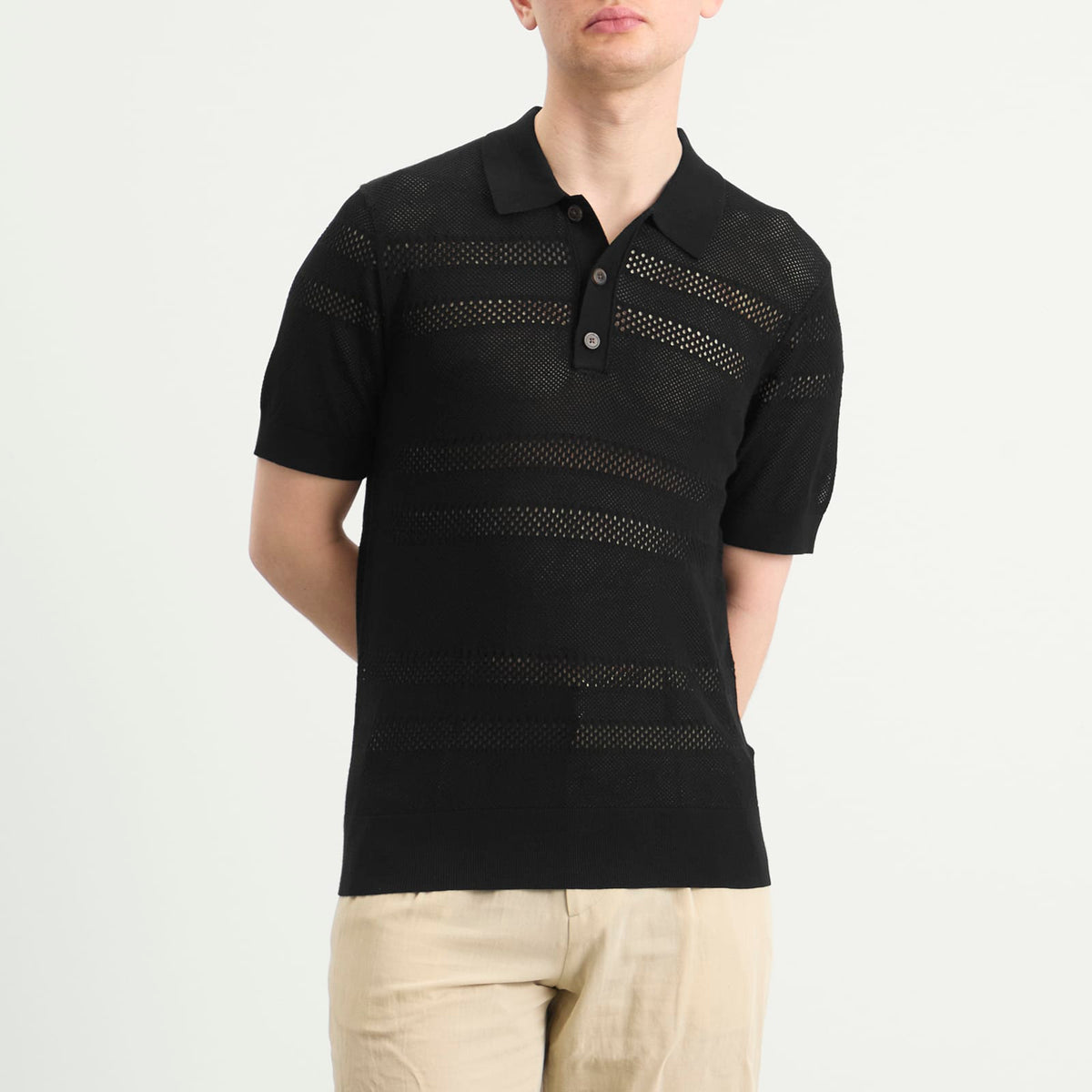 Dries Van Noten Knitted Polo