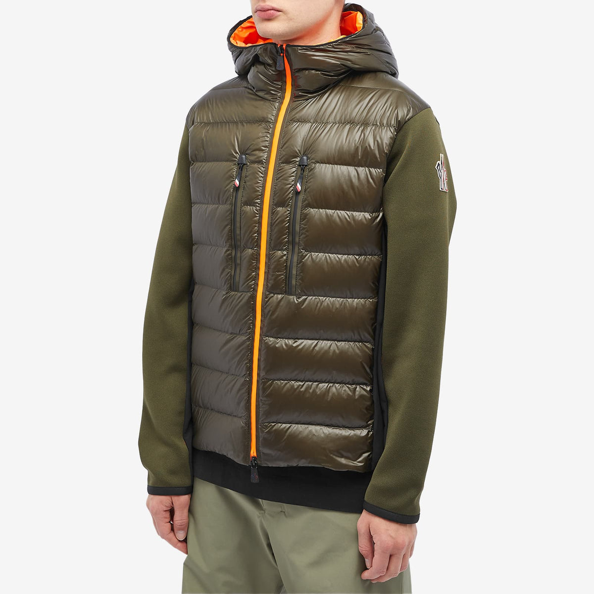Moncler Grenoble Padded Knit Jacket