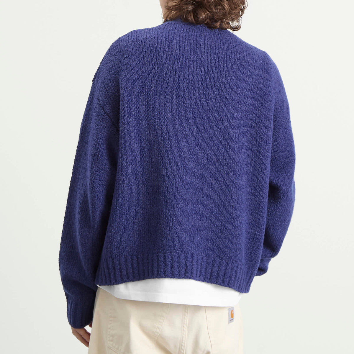 Bound Cropped Wool Jumper