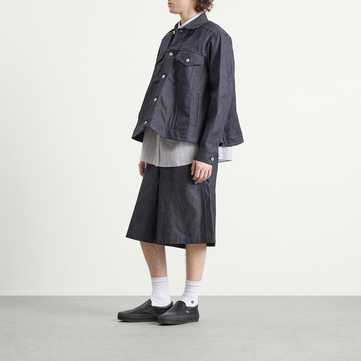 Comme des Garçons Black Denim Jacket