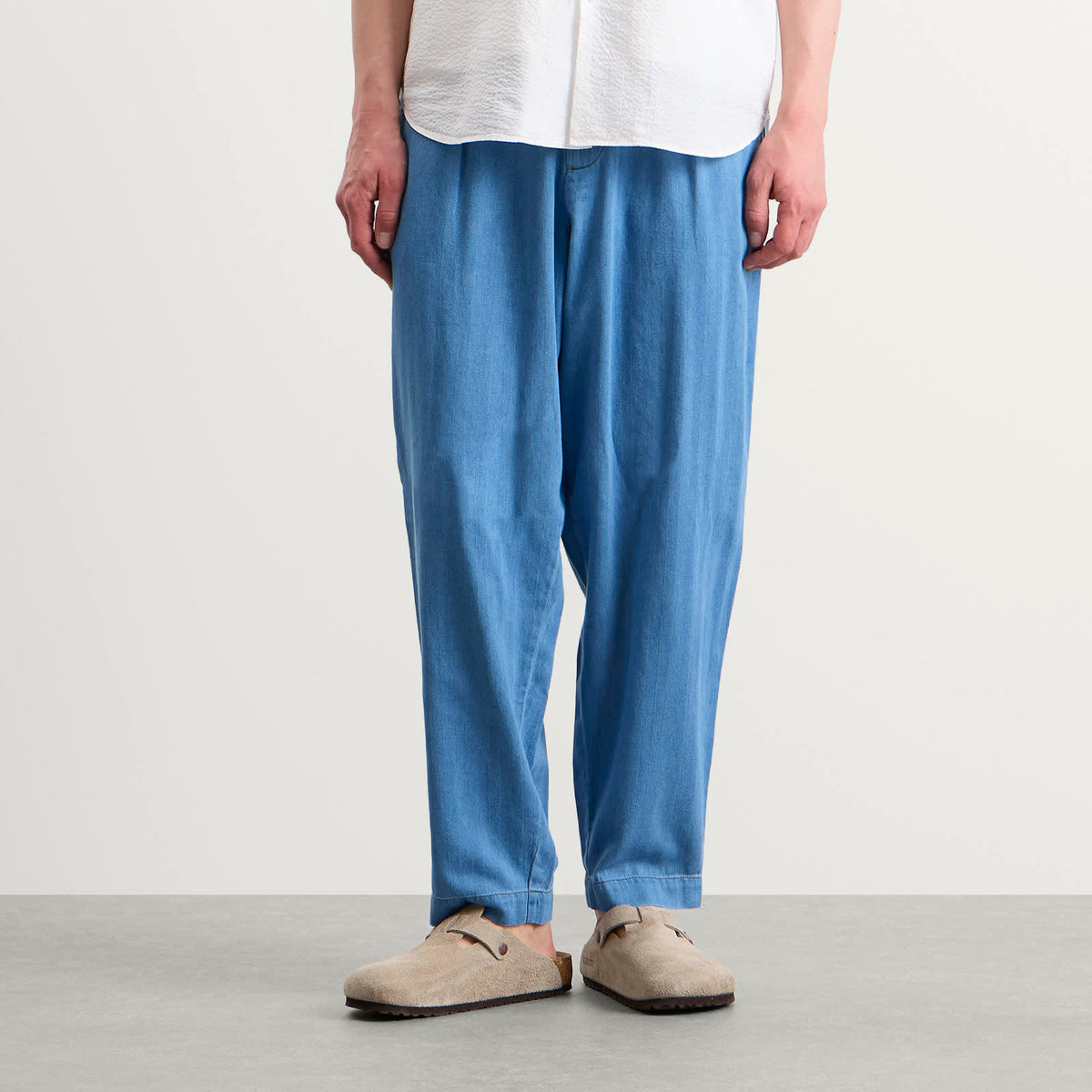 Universal Works Herringbone Rec. Pleated Track Pant