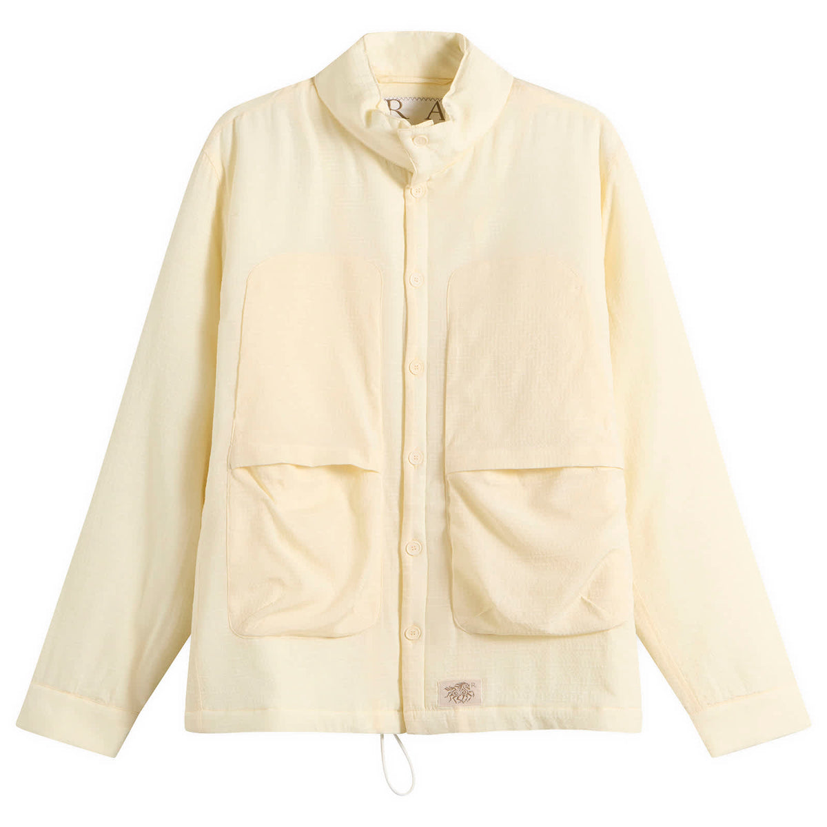 Ranra Epitome Wool Silk Padded Overshirt