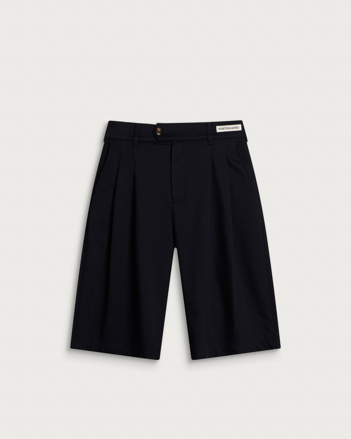 Porter James Double Pleated Shorts