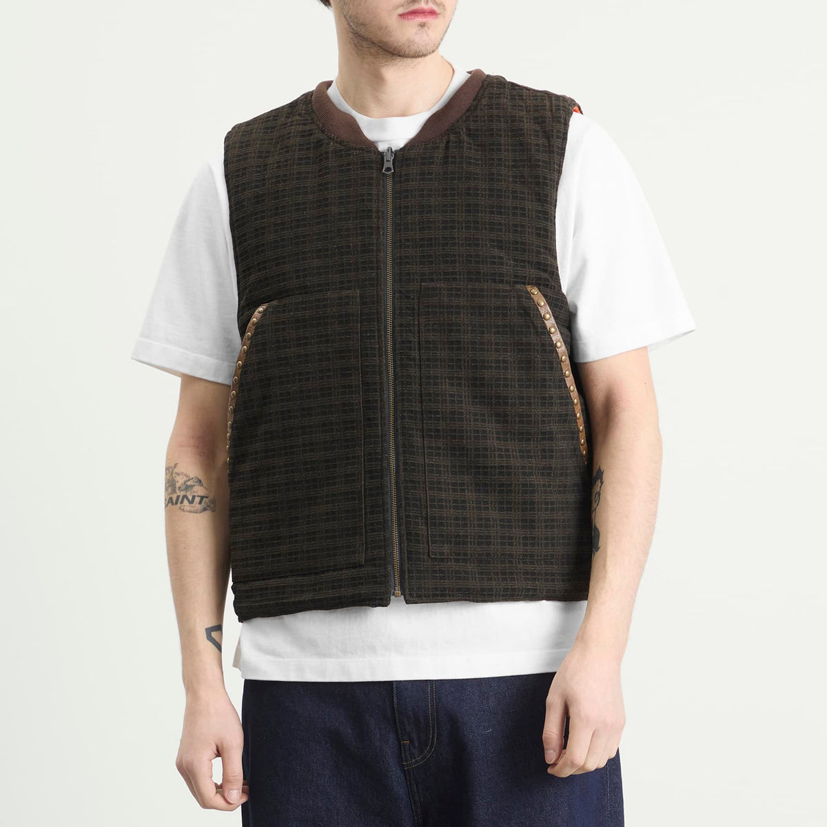 Pleasures Horns Denim Vest