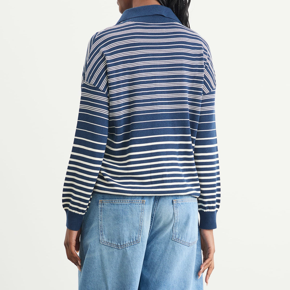 Faithfull The Brand Harlow Oversized Polo Top