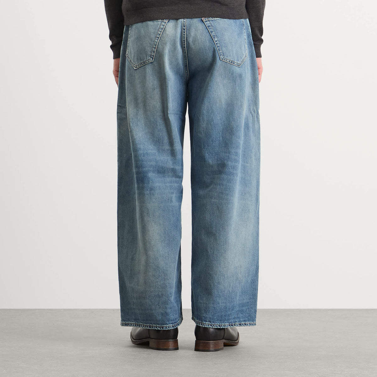 Acne Studios 2023 Daybreak Wash Wide Leg Jeans