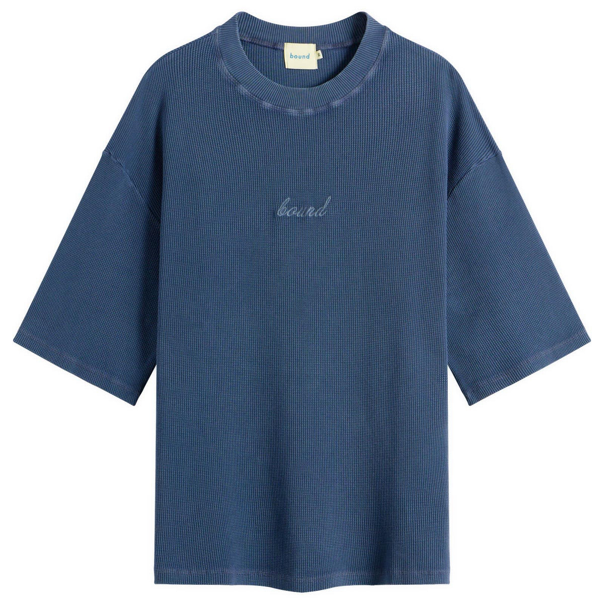 Bound Acid Wash Organic Waffle T-Shirt