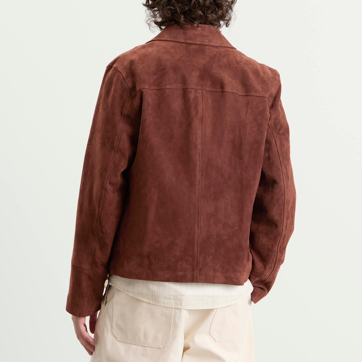 Drôle de Monsieur D Mirror Zipped Leather Jacket