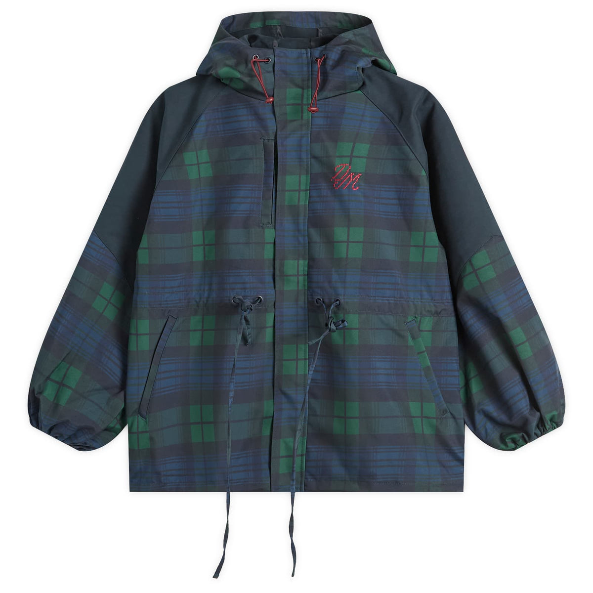 Damson Madder Liu Check Raincoat