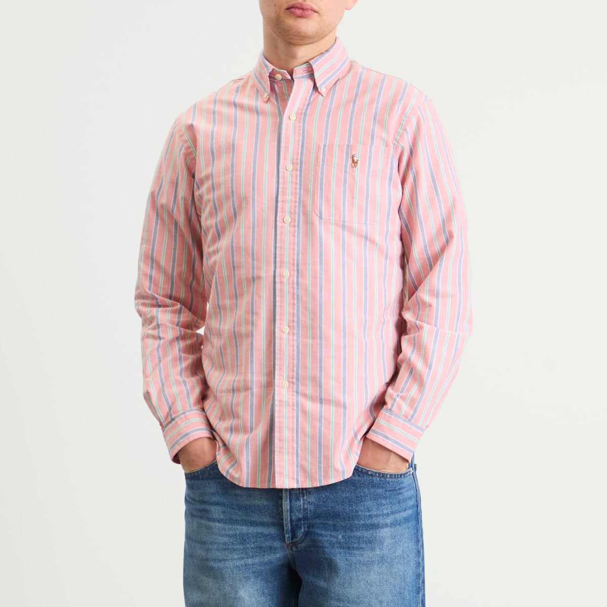 Polo Ralph Lauren Button Down Stripe Oxford Shirt