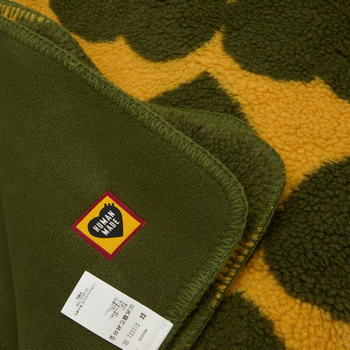 Human Made Heart Fleece Blanket