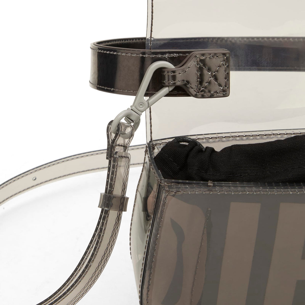 Diesel 1DR Logo Perspex Handbag