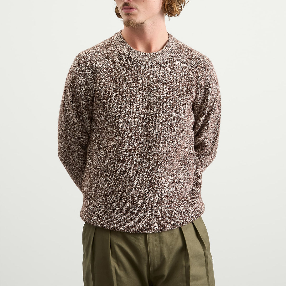 NN07 Jacobo Boucle Ribbed Jumper
