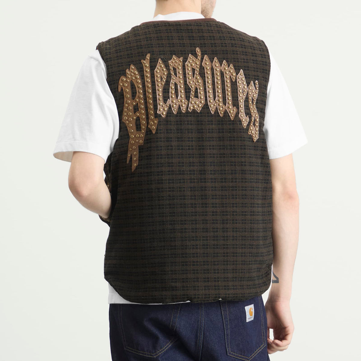 Pleasures Horns Denim Vest