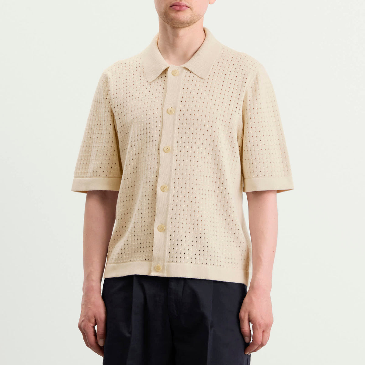 Corridor Pointelle Knit Shirt