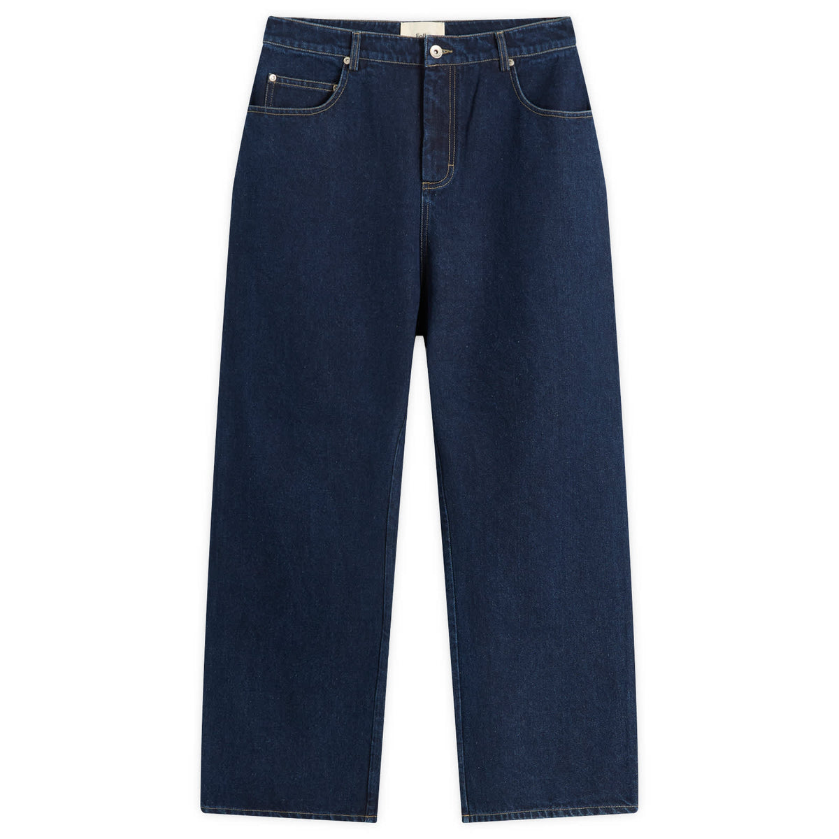 Folk Barrel Leg Jean