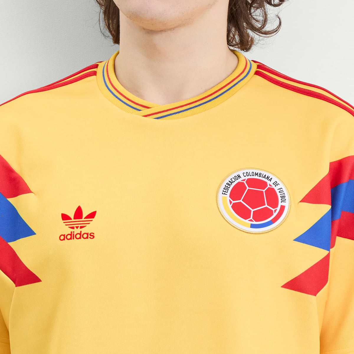 Adidas Colombia 1990 Away Jersey Top