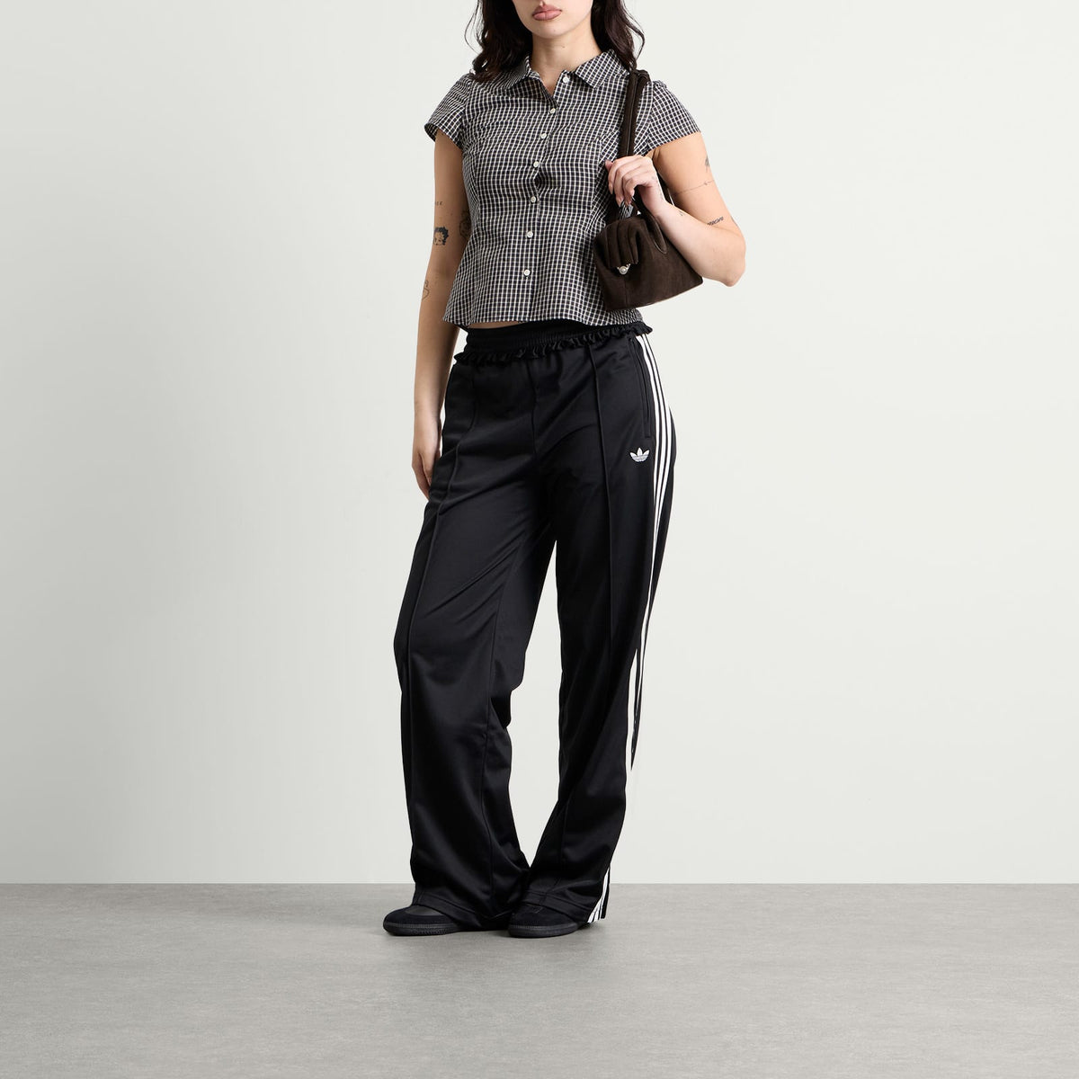 adidas Pleated Firebird Track Pant