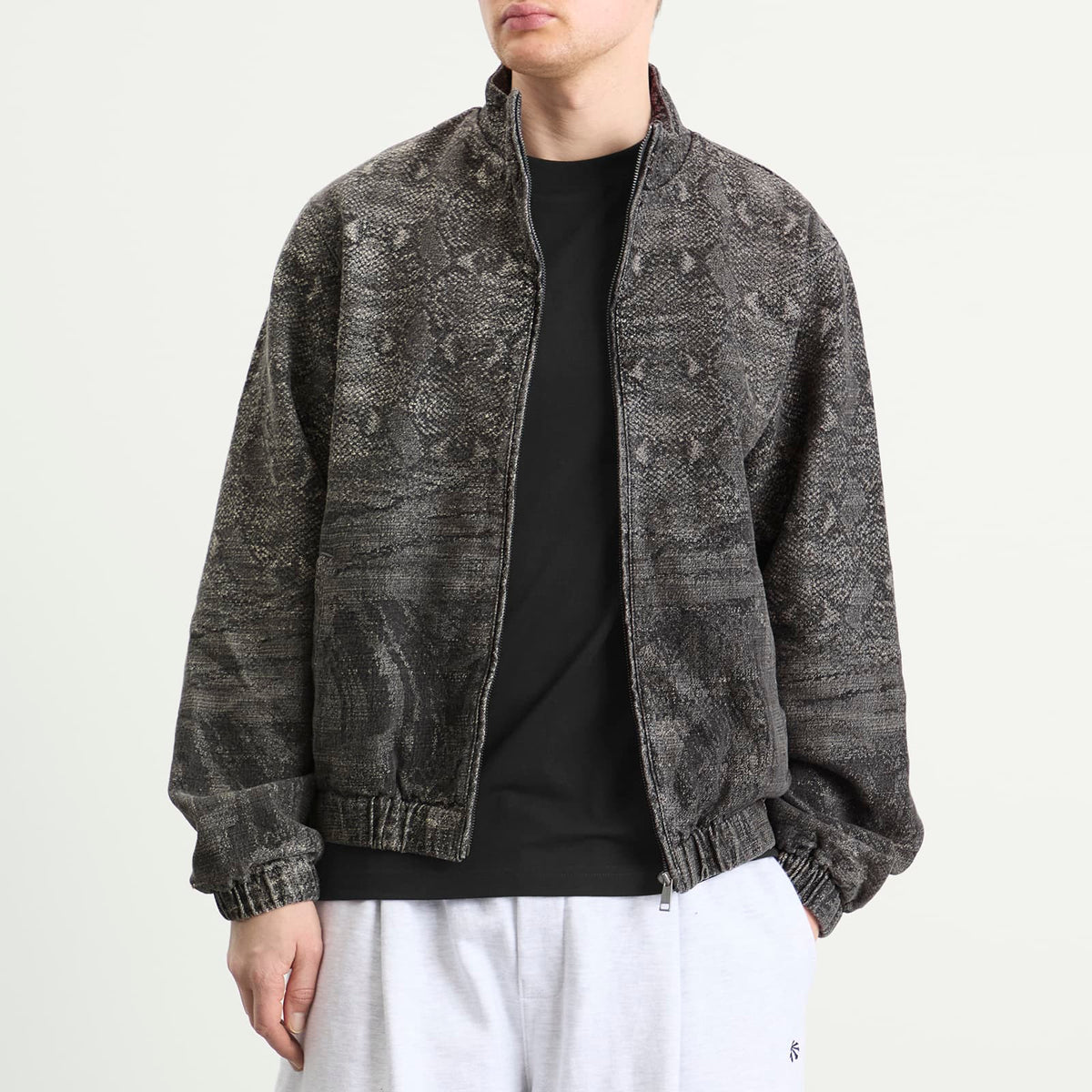 Daily Paper Denim Snake Track Jacket