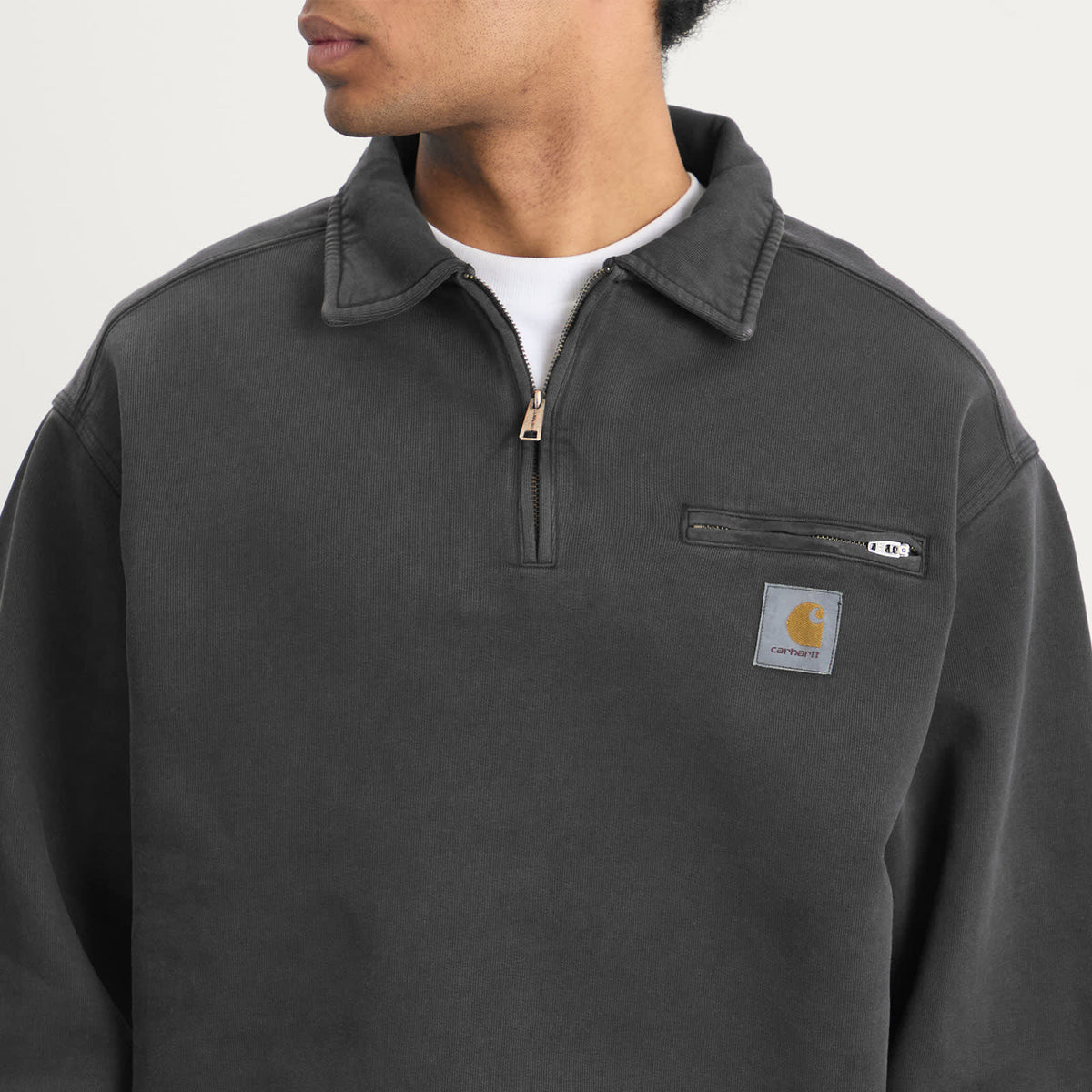 Carhartt WIP Half Zip Detroit Sweatshirt