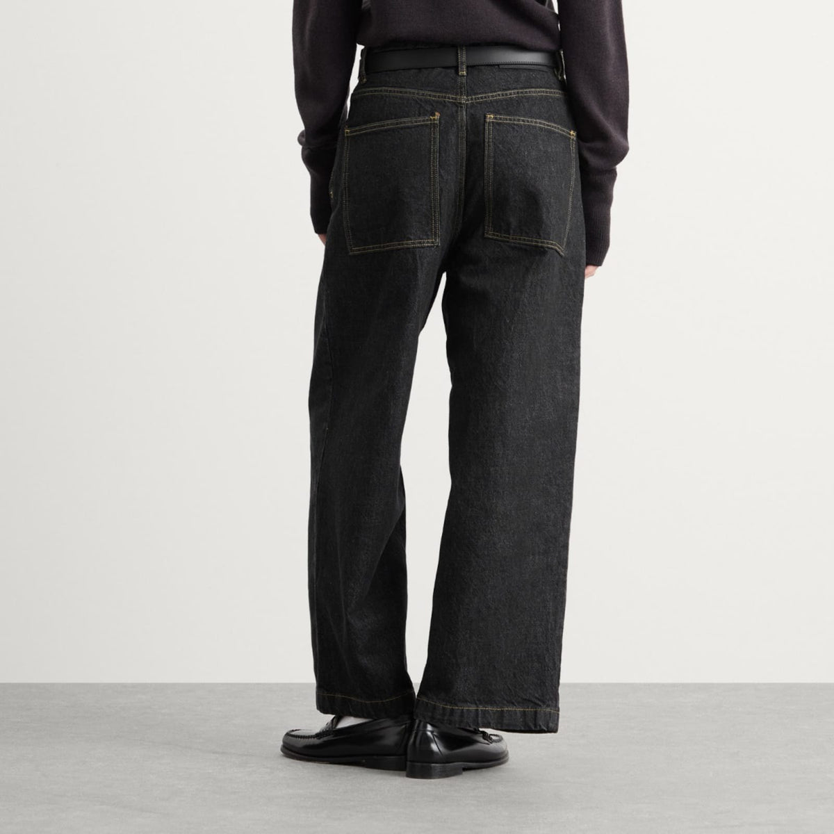 Studio Nicholson Denim Curved Leg Pant