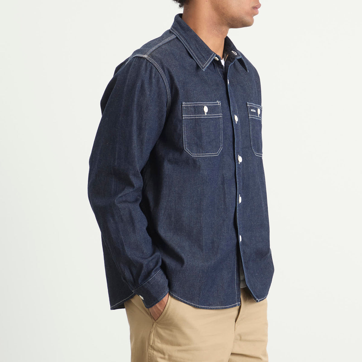 Visvim Mud Wash Denim Shirt