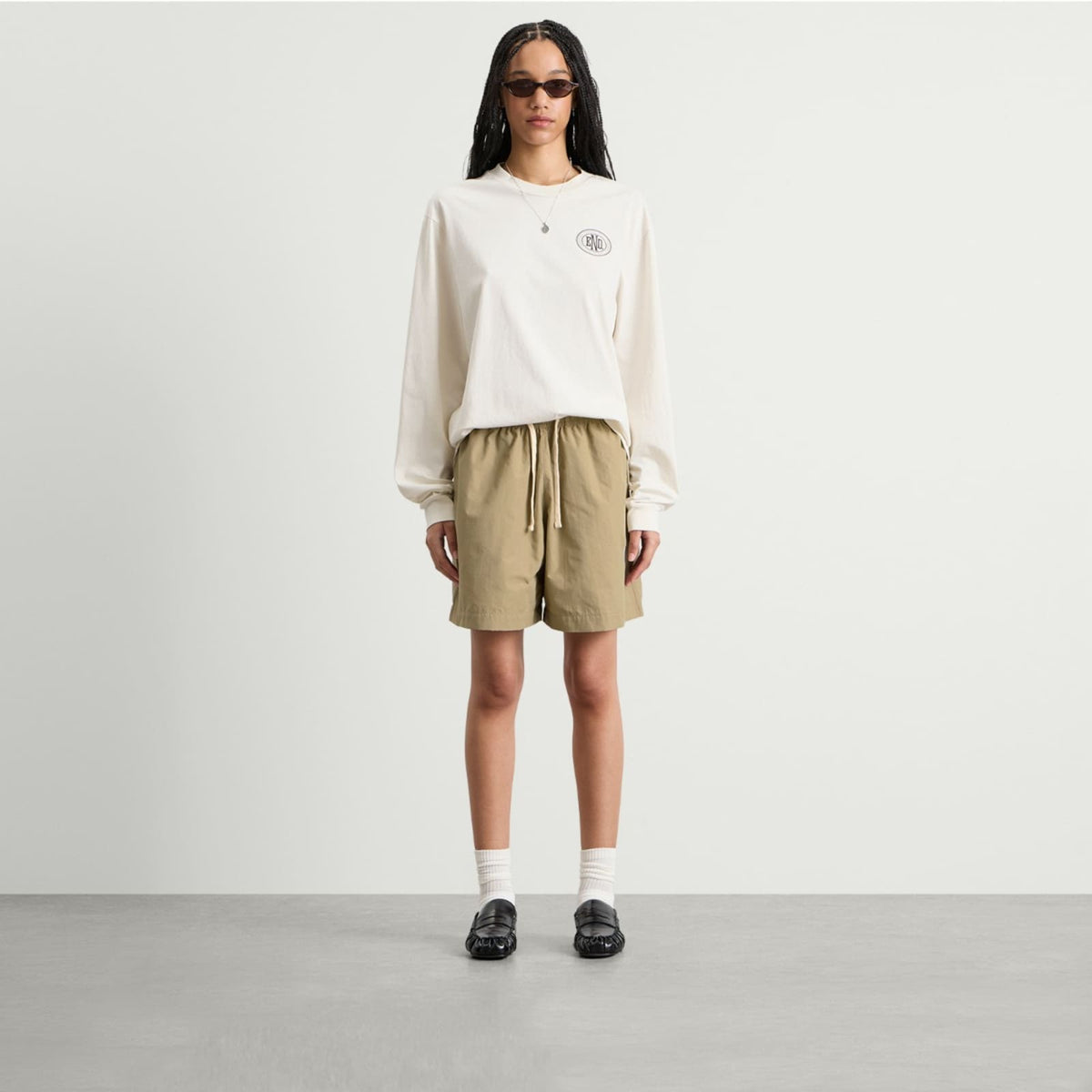 END. Flight Drawstring Short