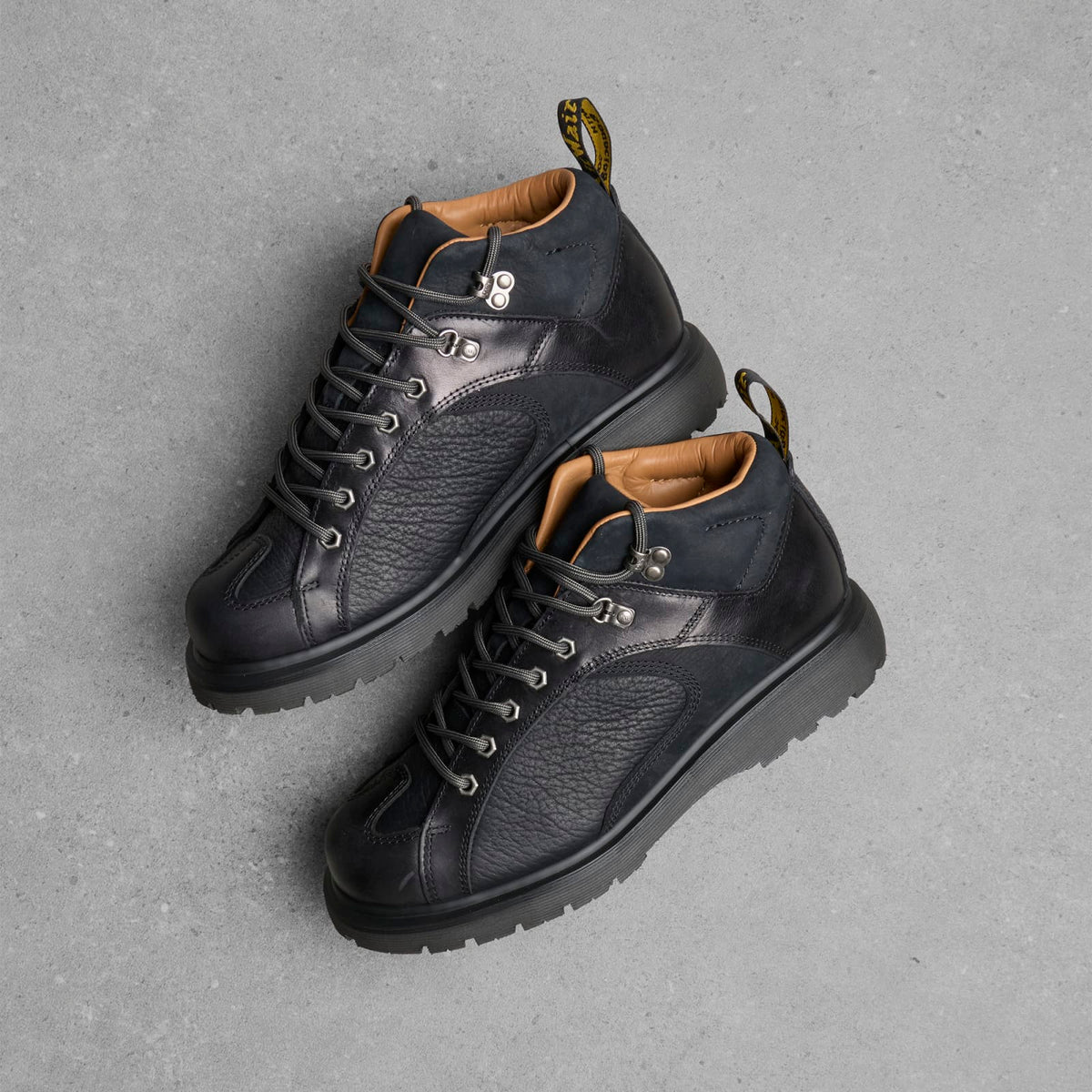 Dr. Martens ALP Boot Lace Up Boot Black Old Harness