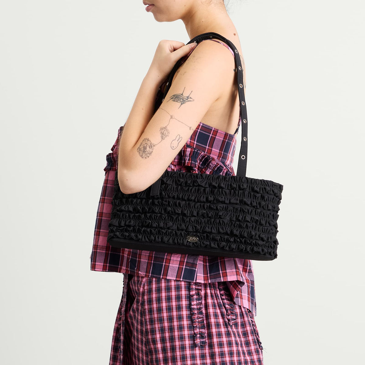 Damson Madder Sophia Ruffle Bag