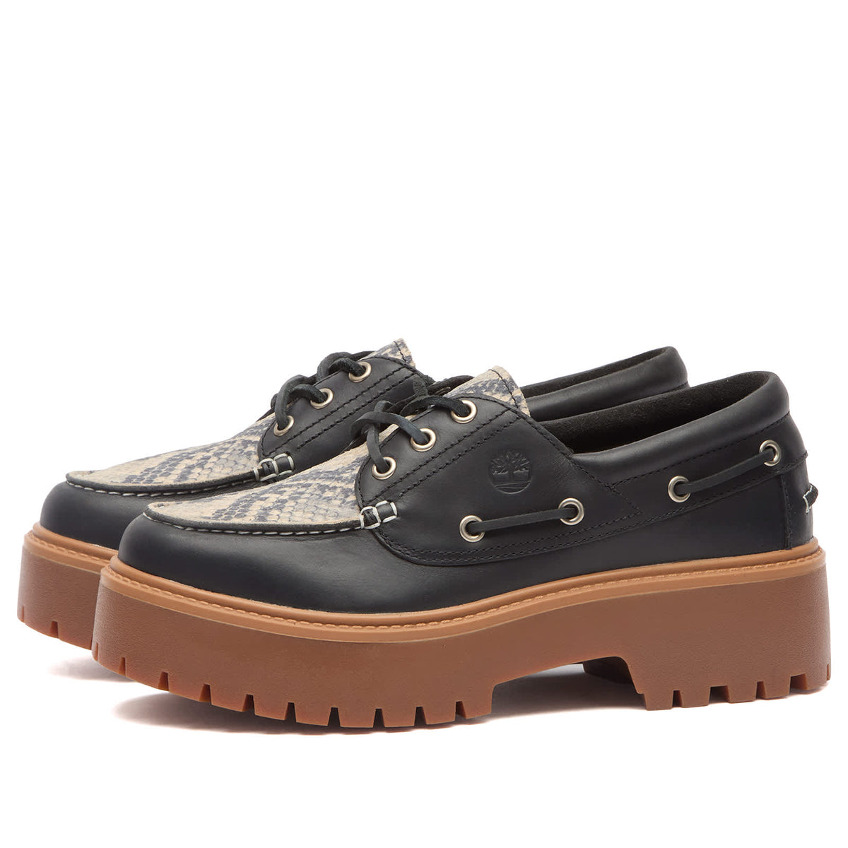Timberland Stone Street Platform Boat Shoe