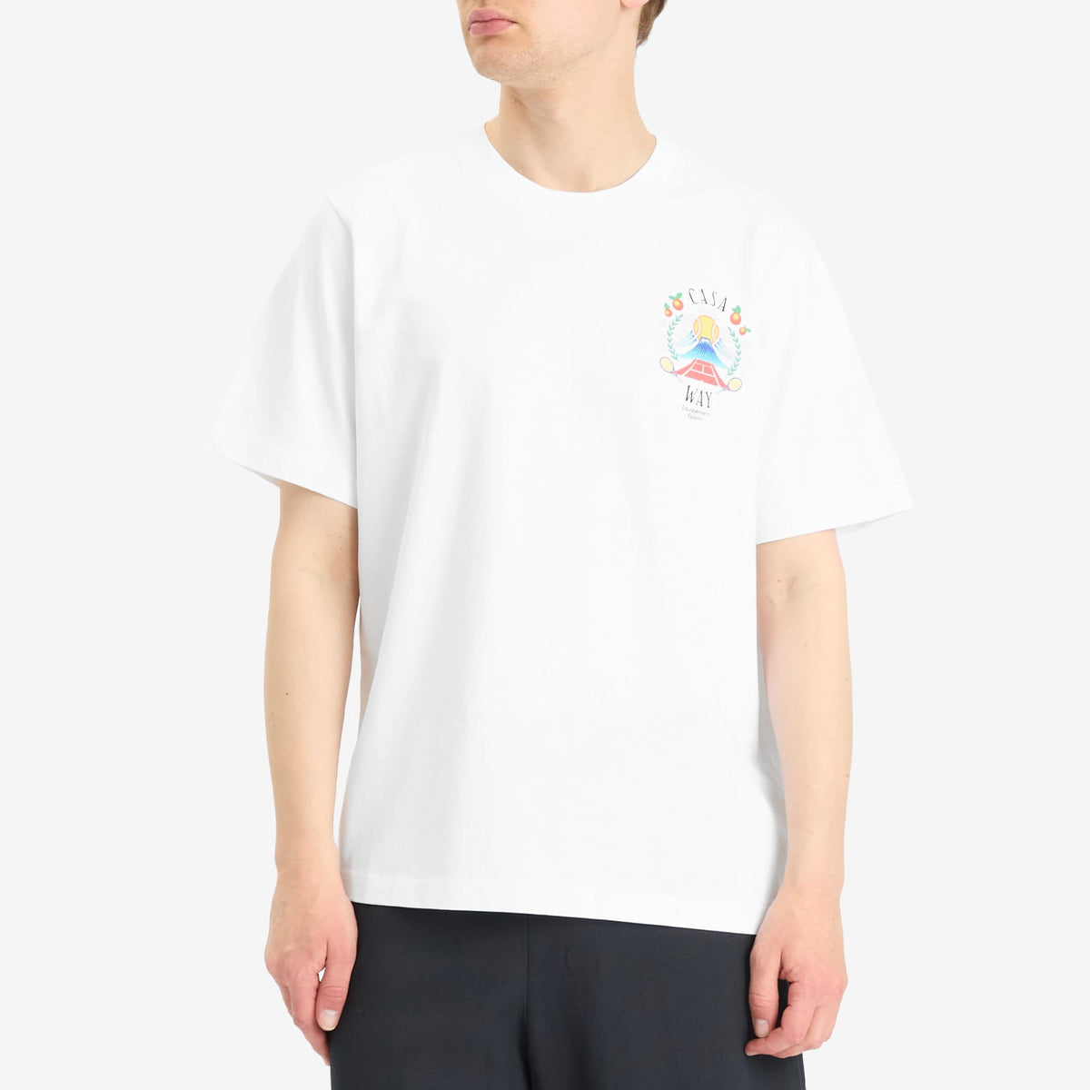 Casablanca Casa Way Mountain Printed T-Shirt