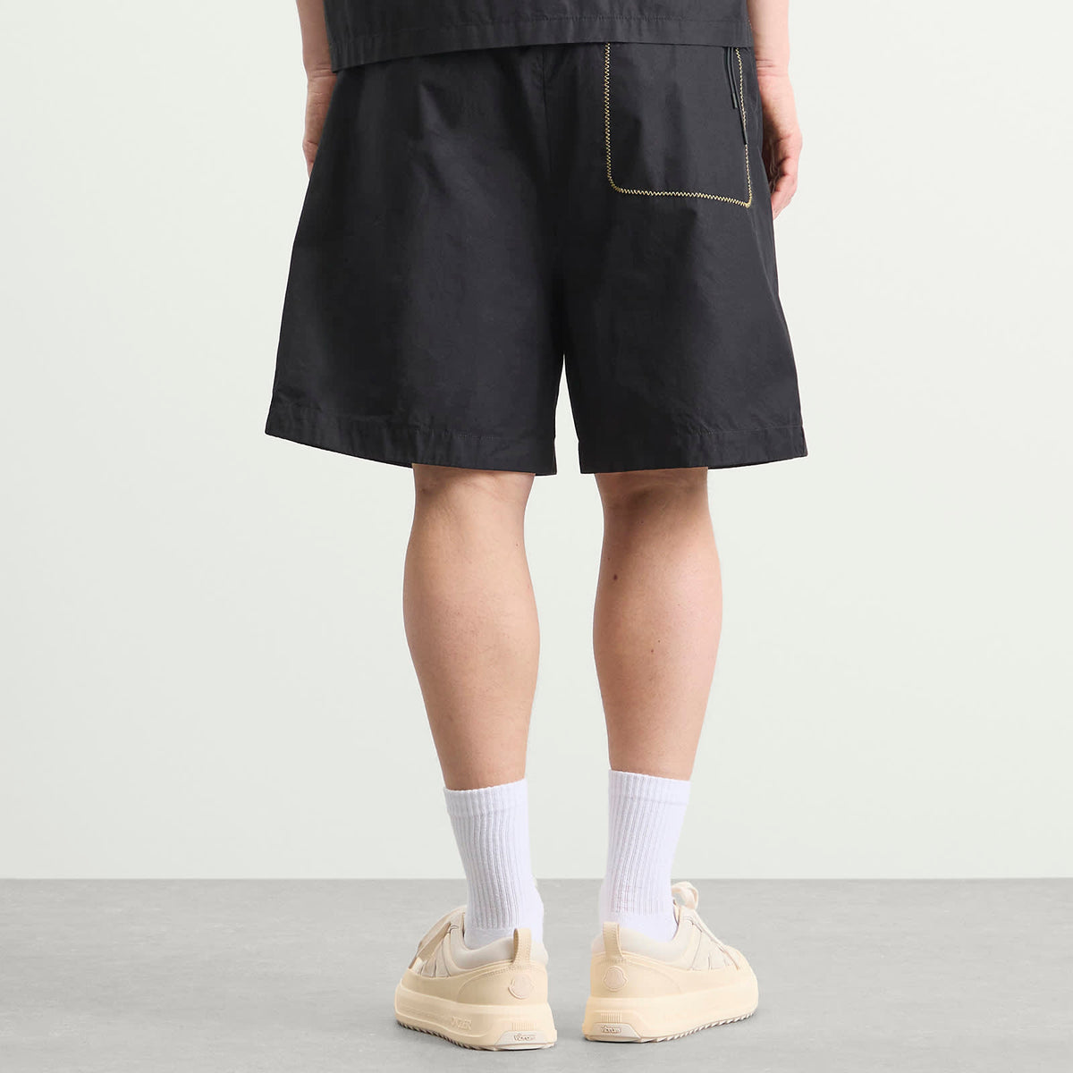 Moncler Contrast Stitch Shorts