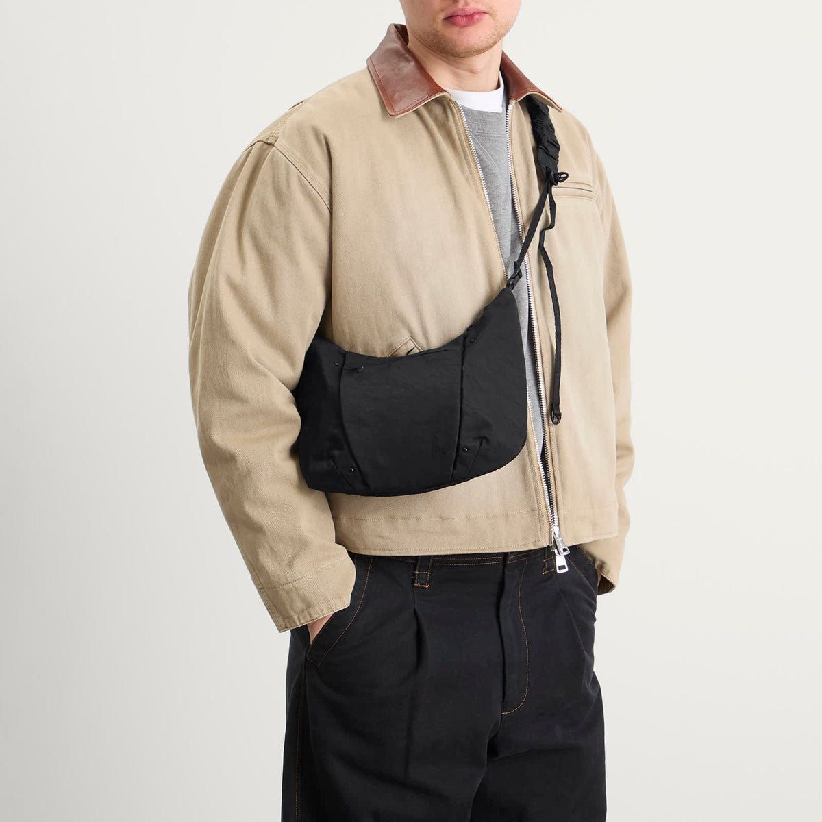 F/CE. Textured Twill Pouch