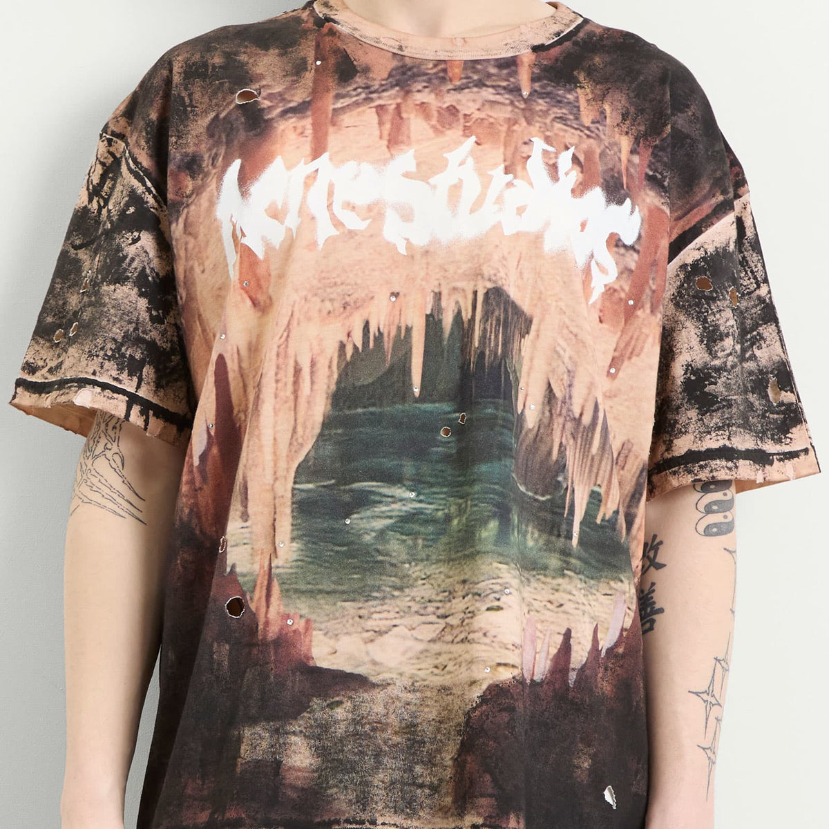 Acne Studios Cave Print T-Shirt