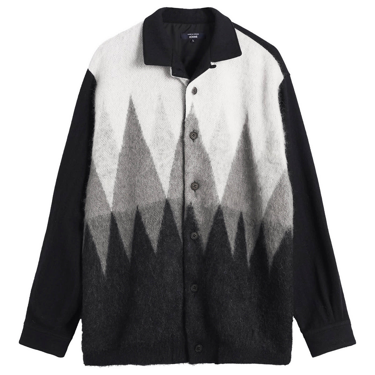 Comme des Garçons Homme Diamond Knit Polo